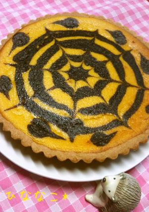 ハロウィンに!カボチャタルト*-レシピのメイン写真
