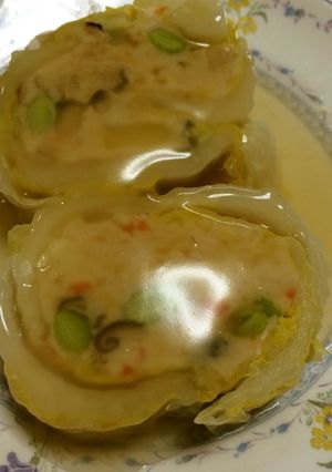 電子レンジでできる♪白菜ロール-レシピのメイン写真