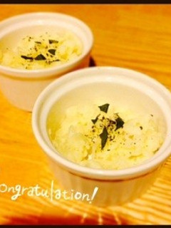 レンジで時短チーズとじゃがいもの和え物-レシピのメイン写真