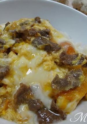 とろとろトマト牛丼-レシピのメイン写真
