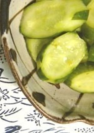 すぐできる漬物　柚子胡椒風味-レシピのメイン写真