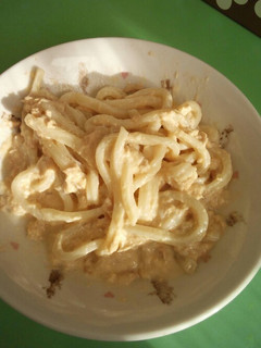 ツナマヨうどん-レシピのメイン写真