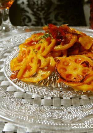 簡単炒めるだけのレンコンとベーコン炒め♪-レシピのメイン写真