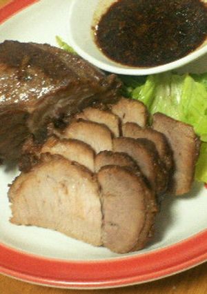 調理時間15分★レンジで焼き豚★-レシピのメイン写真