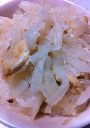 大根と揚げの炒め煮-レシピのメイン写真