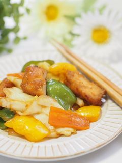 ✿唐揚げの残りで✧野菜の味噌炒め✿-レシピのメイン写真