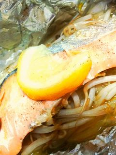 あるもので鮭のホイル焼き-レシピのメイン写真