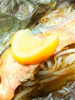 あるもので鮭のホイル焼き-レシピのメイン写真