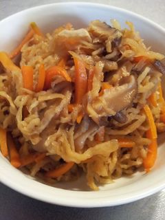 お袋の味♪切干大根の煮物-レシピのメイン写真