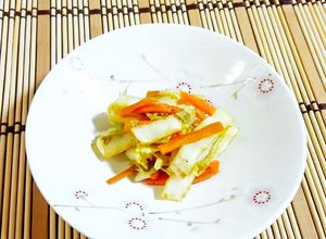 たまり醤油で☆白菜と人参の浅漬け♪-レシピのメイン写真