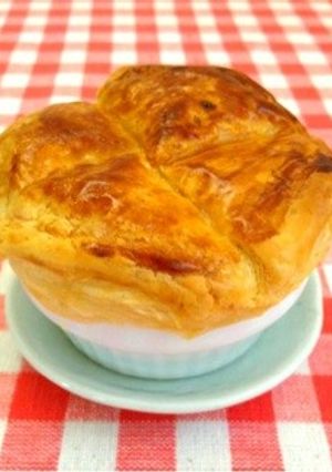 残りの材料でココットアップルパイ-レシピのメイン写真