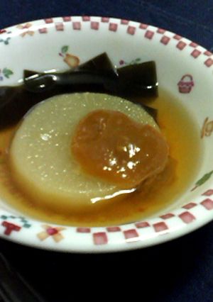 白みそのたれがおいしい♪ふろふき大根-レシピのメイン写真