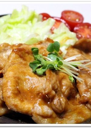 豚肉のはちみつ味噌焼き-レシピのメイン写真