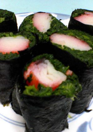 ほうれん草のり巻き♪-レシピのメイン写真
