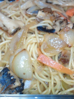 秋刀魚の和風パスタ-レシピのメイン写真