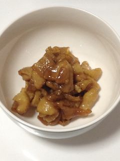 鶏皮の照り焼き-レシピのメイン写真