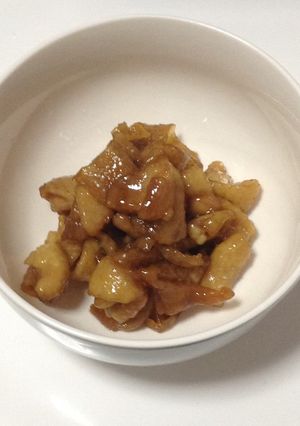 鶏皮の照り焼き-レシピのメイン写真