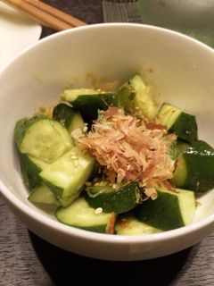 梅わさキュウリ-レシピのメイン写真
