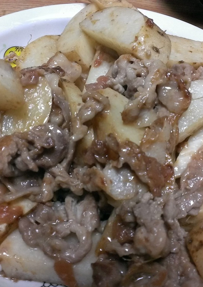 長芋の梅マヨ焼き-レシピのメイン写真