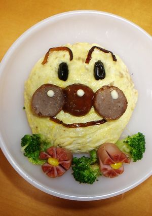 それいけ！アンパンマン～★オムライス-レシピのメイン写真