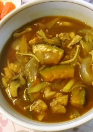 具だくさんカレーうどん-レシピのメイン写真