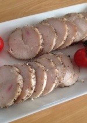 糖質オフ＊鶏胸肉の柔らか鶏ハム♡-レシピのメイン写真