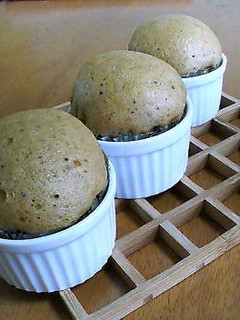 ホットケーキMIXで♪黒糖蒸しパン-レシピのメイン写真