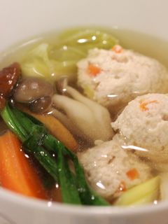 酒粕香る鶏団子のスープ-レシピのメイン写真