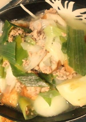 ねぎとじゃがいもの煮物-レシピのメイン写真