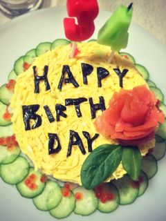 ちらし寿司ケーキ-レシピのメイン写真