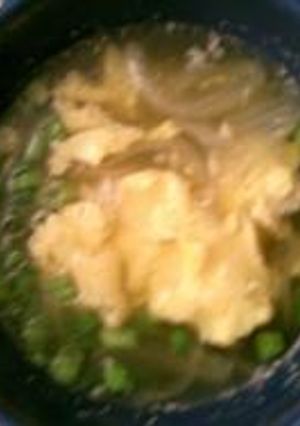 卵とたまねぎの　スープ♪-レシピのメイン写真
