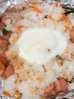 グリルで焼きめし-レシピのメイン写真