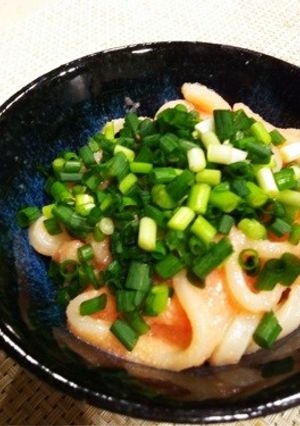 和えるだけ簡単！明太子バターうどん-レシピのメイン写真