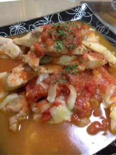 鶏肉のトマト煮込み-レシピのメイン写真