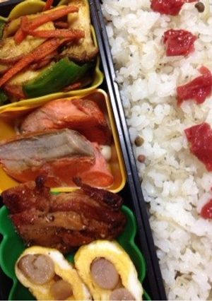 12/18 ダンナさんの簡単なお弁当-レシピのメイン写真