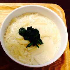 あったまる豆乳うどん-レシピのメイン写真