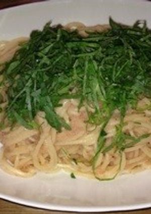 明太子スパゲティ-レシピのメイン写真