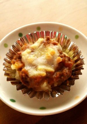お弁当に☆超時短！カレーポテトグラタン♪-レシピのメイン写真