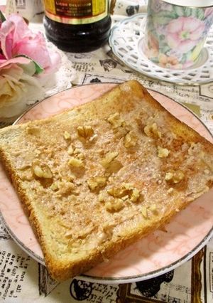 酒かす＆カルーアトースト-レシピのメイン写真