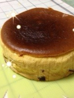 簡単チーズスフレケーキ-レシピのメイン写真