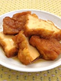 厚揚げの煮物-レシピのメイン写真