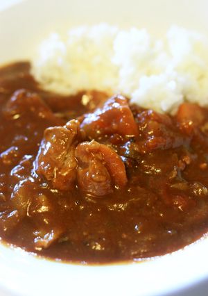 圧力鍋で☆牛すじとろとろトマトカレー-レシピのメイン写真