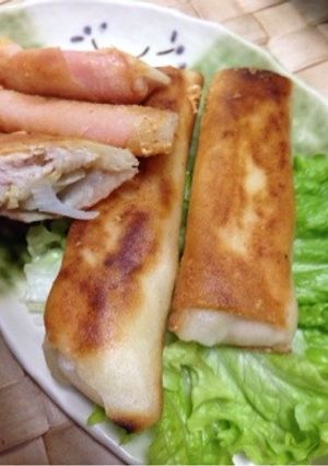 【お弁当】簡単！葱ささみ春巻-レシピのメイン写真