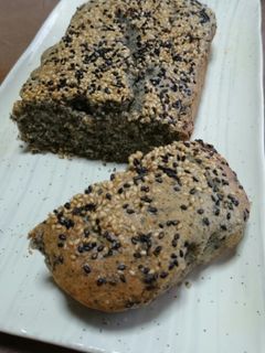 ☆HM+米粉の黒ゴマケーキ☆-レシピのメイン写真