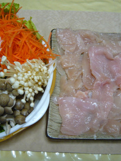 ヘルシーな鶏胸肉しゃぶしゃぶ!-レシピのメイン写真