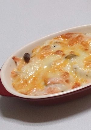 鮭とキノコのグラタン-レシピのメイン写真