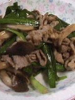 豚肉とニラのマヨネーズ炒め-レシピのメイン写真