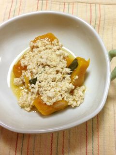 かぼちゃのそぼろ煮-レシピのメイン写真
