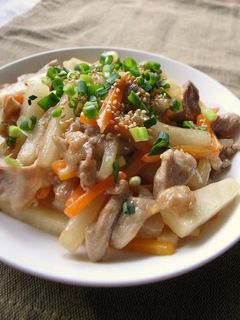 シャキシャキ大根と豚肉のオイスター炒め-レシピのメイン写真