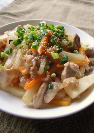 シャキシャキ大根と豚肉のオイスター炒め-レシピのメイン写真